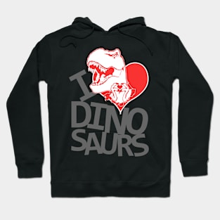 I Heart Dinos Hoodie